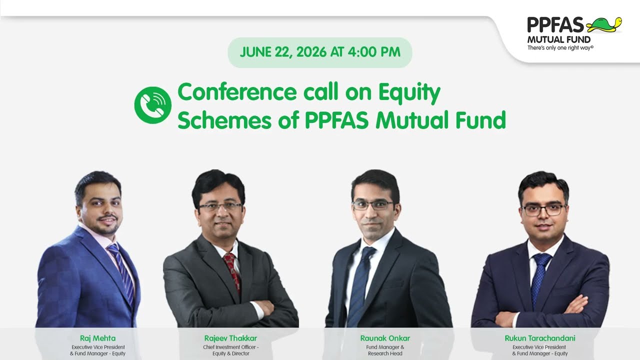 Understanding Equity Schemes of PPFAS Mutual Fund | Conference Call Discussion