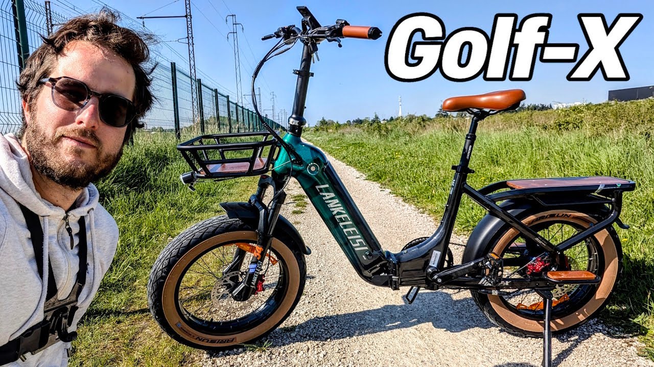 Lankeleisi Golf-X - Le meilleur vélo électrique pliable !