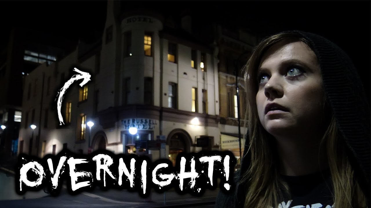 OVERNIGHT in a HAUNTED MURDER Room | Ghosts of the Russell Hotel, Sydney