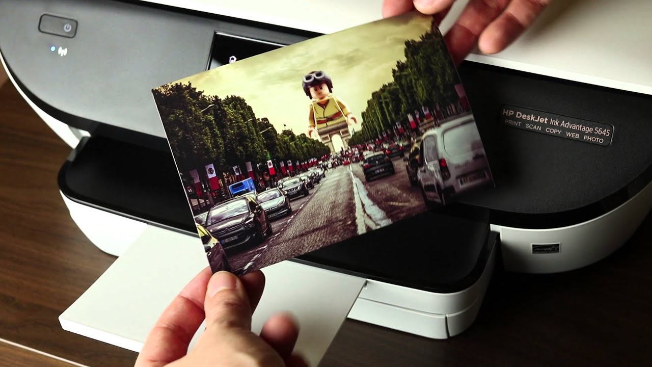HP DeskJet Ink Advantage 5645 - recenzja Spider's Web TV