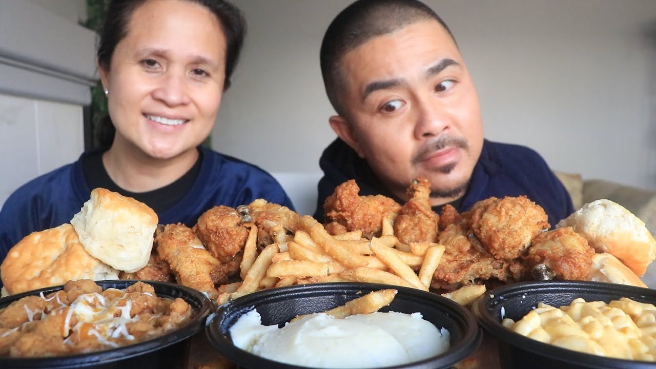 KFC KENTUCKY FRIED CHICKEN MUKBANG