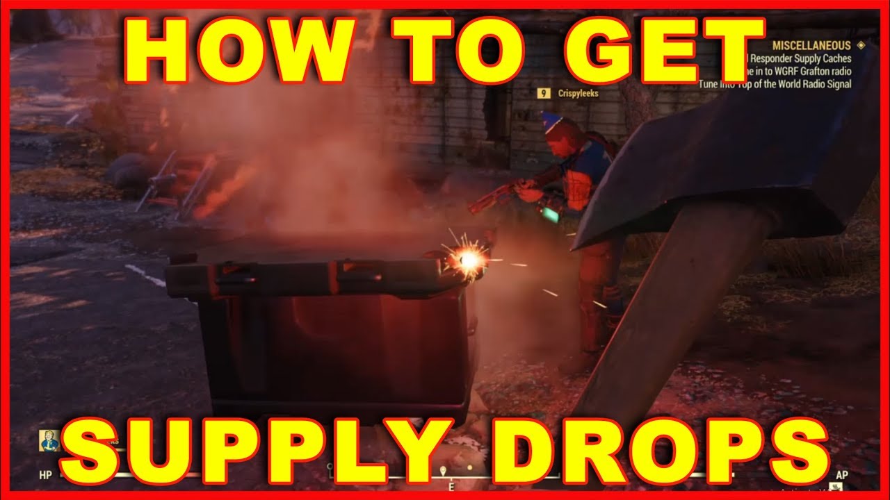 Fallout 76: How to Get Supply Drops