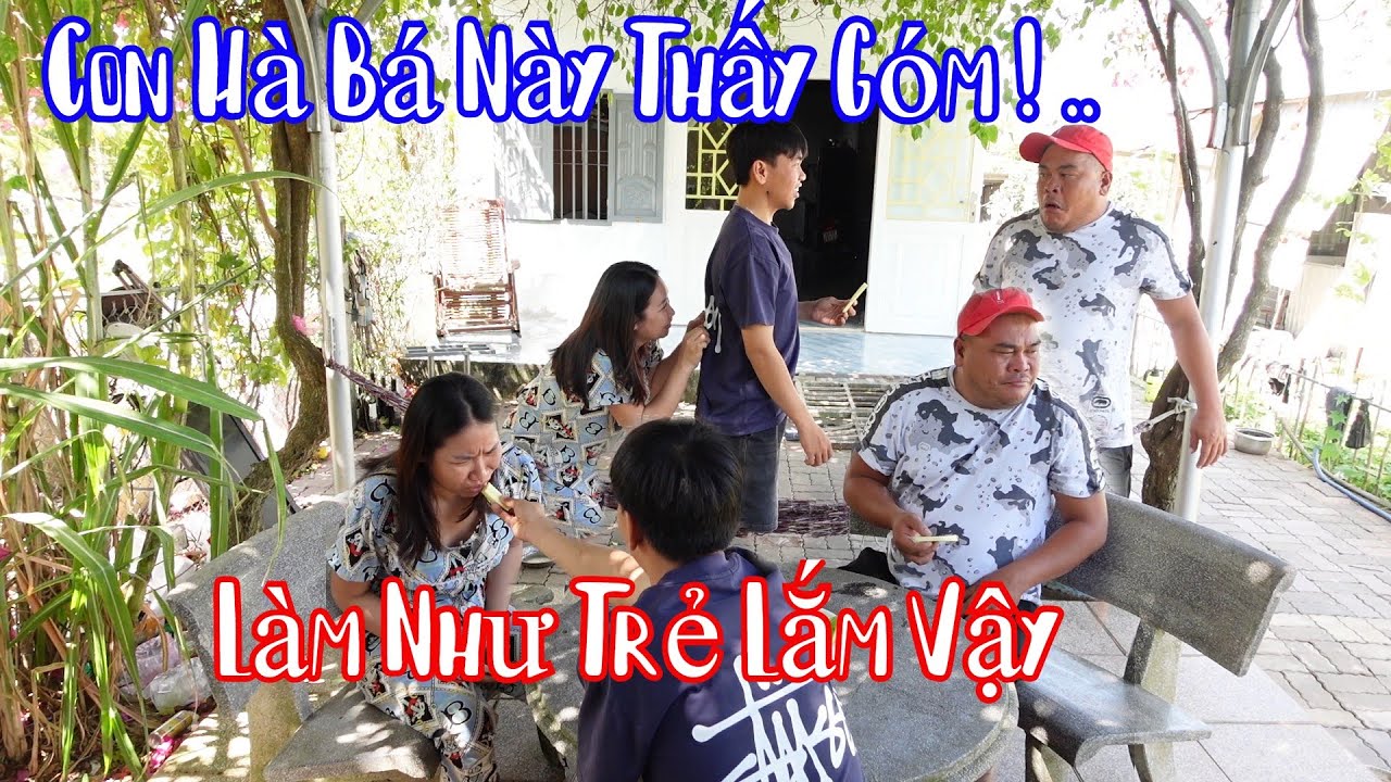 Cô Gái  38 & Chàng Trai  18 Phát Cơm Choá Cho Cậu Bé Xem Phát Ói