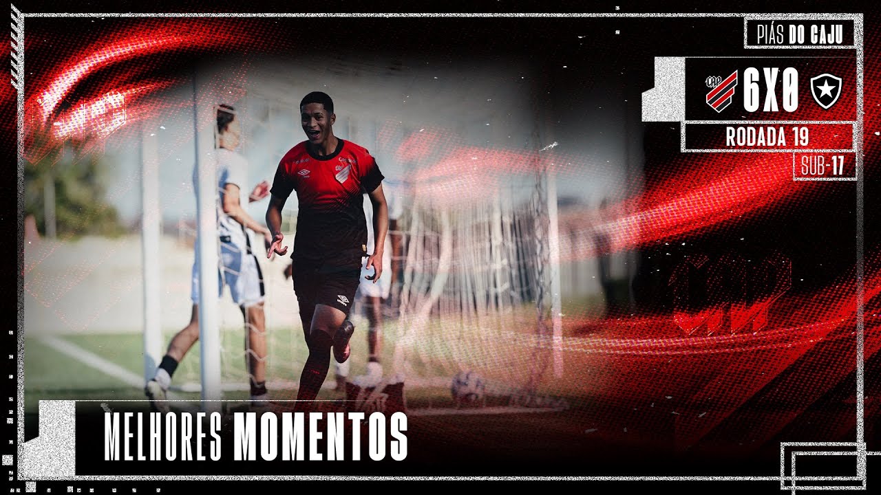 ATHLETICO 6X0 BOTAFOGO | BRASILEIRO SUB-17 | MELHORES MOMENTOS