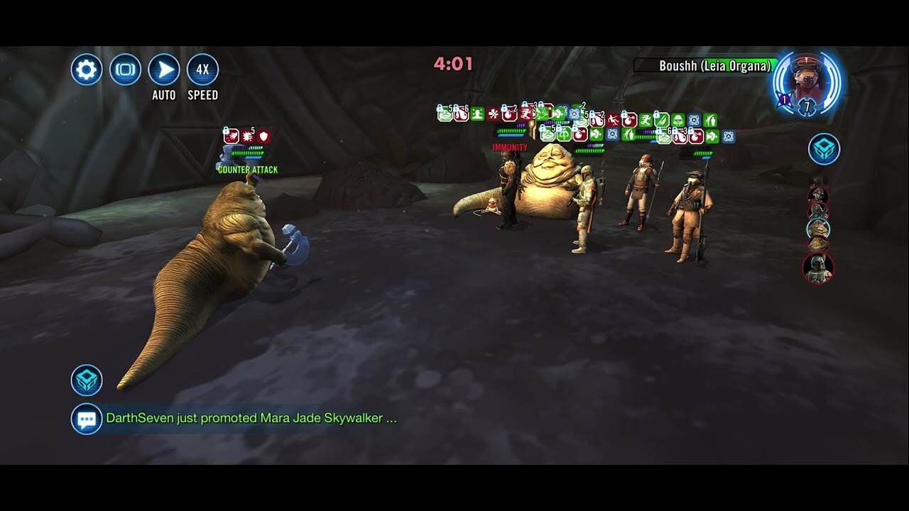     Can 6★ Rotta Solo Jabba? | TW dominance SWGOH