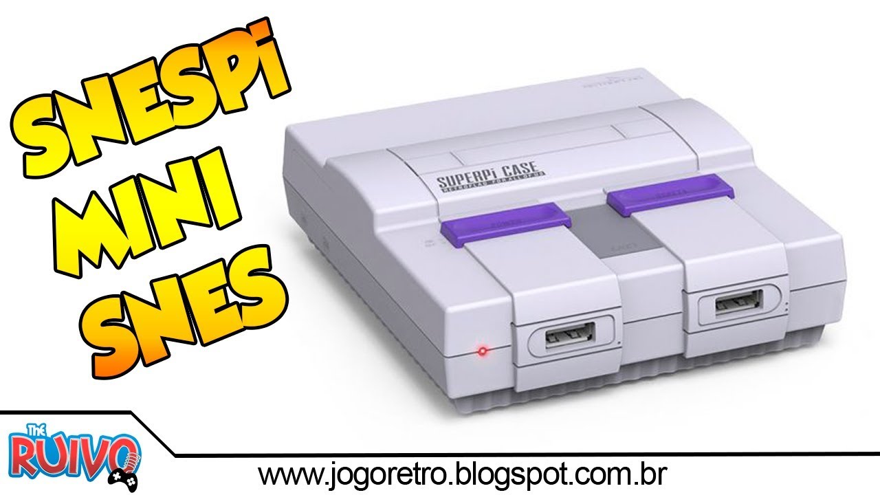 SuperPi SNESPi para Raspberry Pi - O Verdadeiro SNES Mini