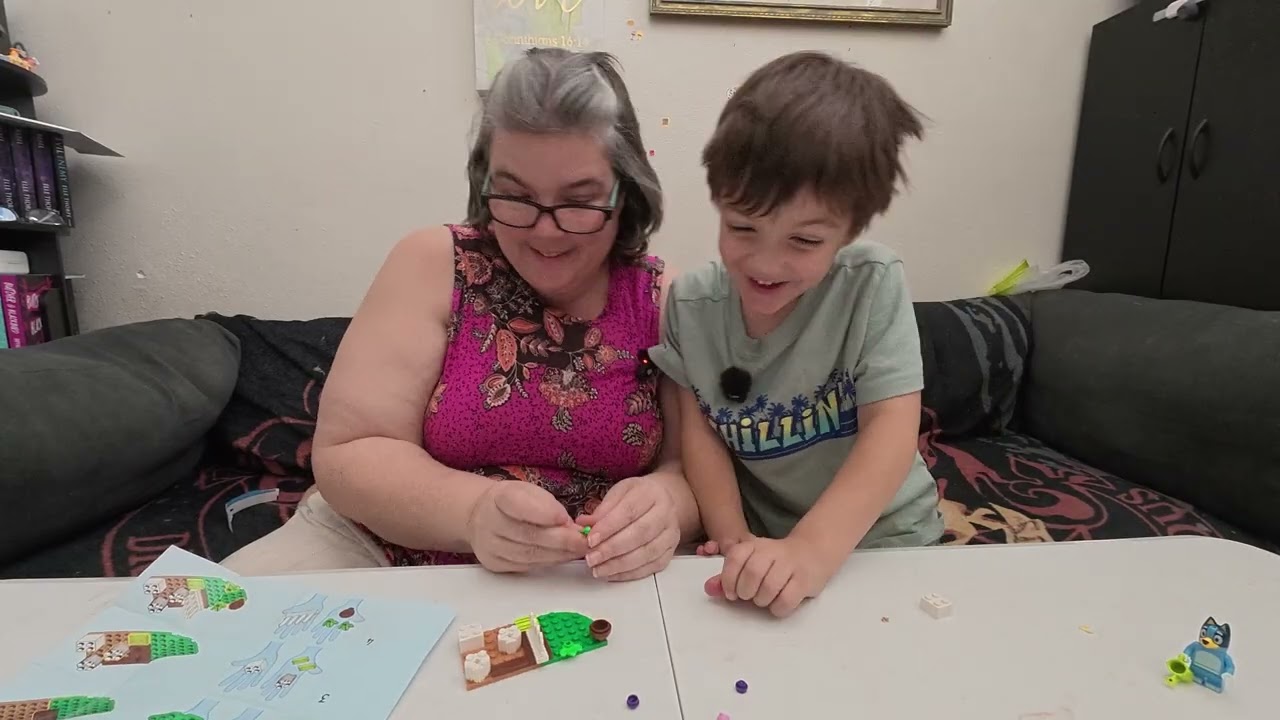 This episode of Bluey is called Lego garden