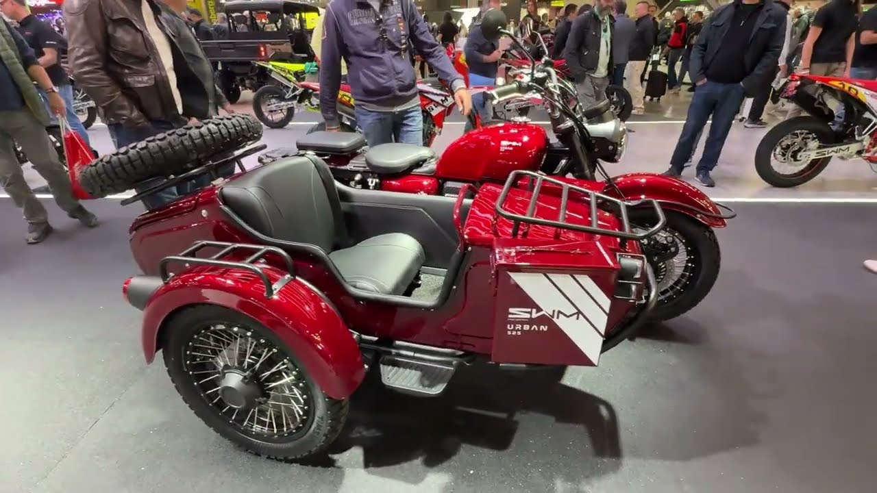 Обзор SWM Urban 525 Sidecar (2026) - EICMA 2025 Fiera Milano