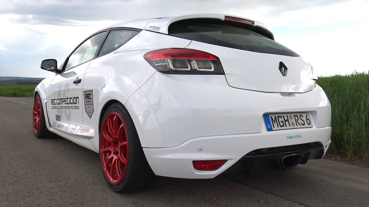 RENAULT MEGANE RS by Fahrbach Motorsport with AKRAPOVIC EXHAUST!
