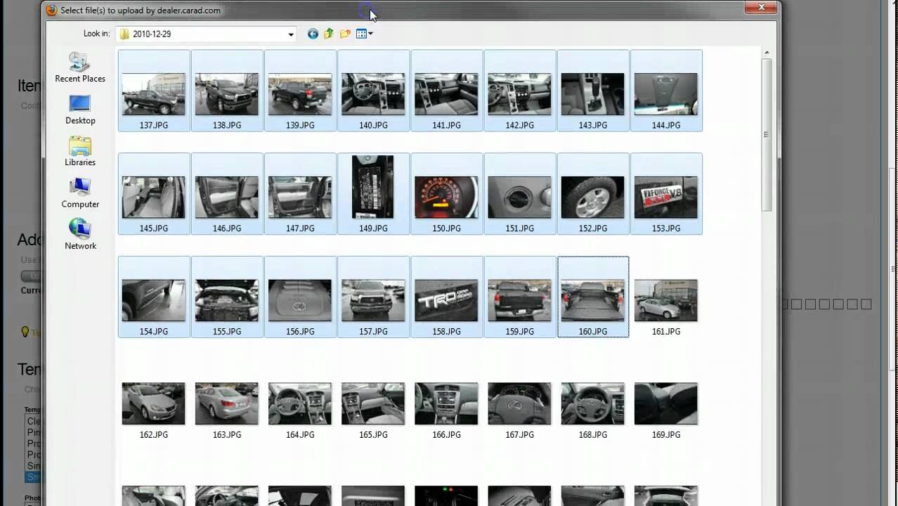 Adding Vehicle to Ebay Motors Dealer account