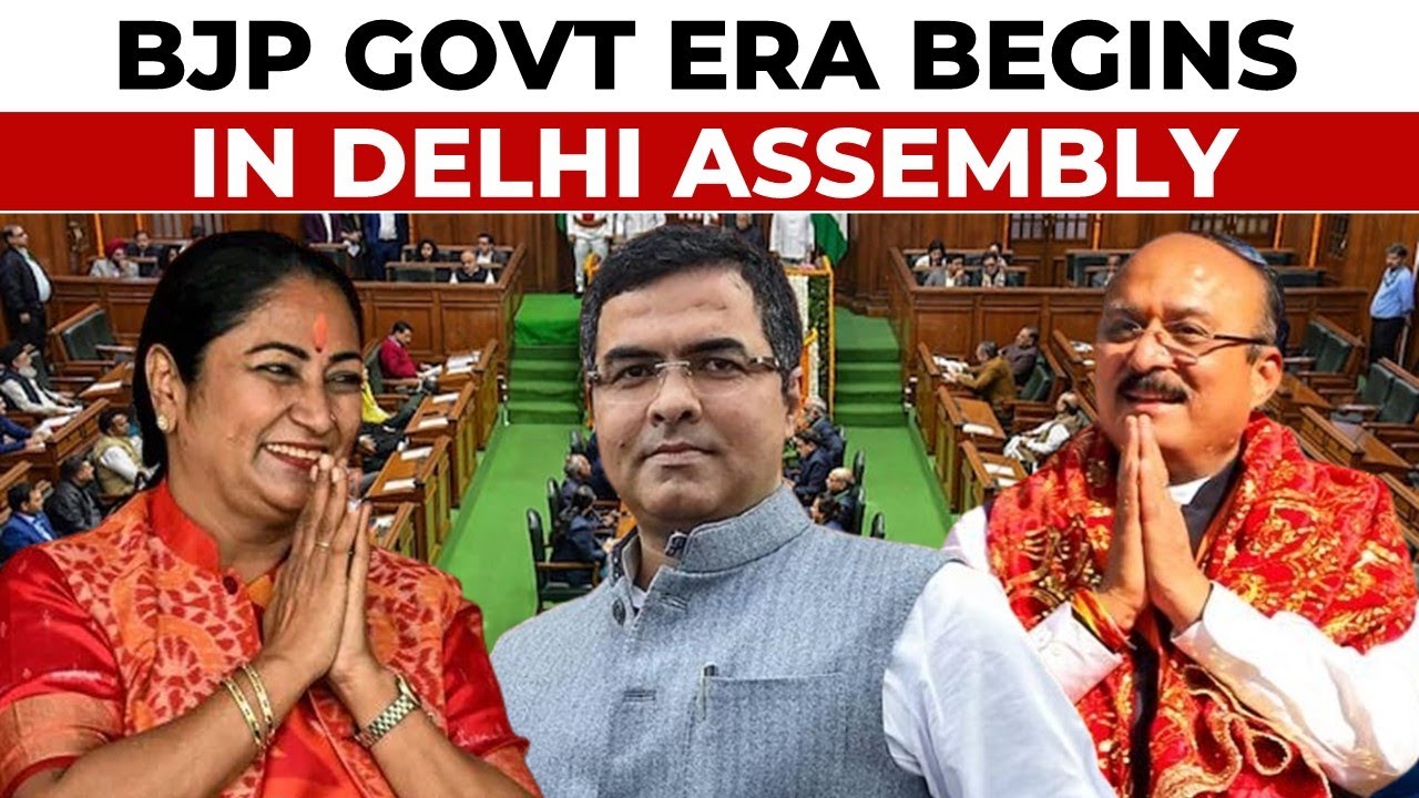 Delhi Assembly Session Begins: BJP's 48 MLAs Face AAP's 22 In Historic Shift | India Today