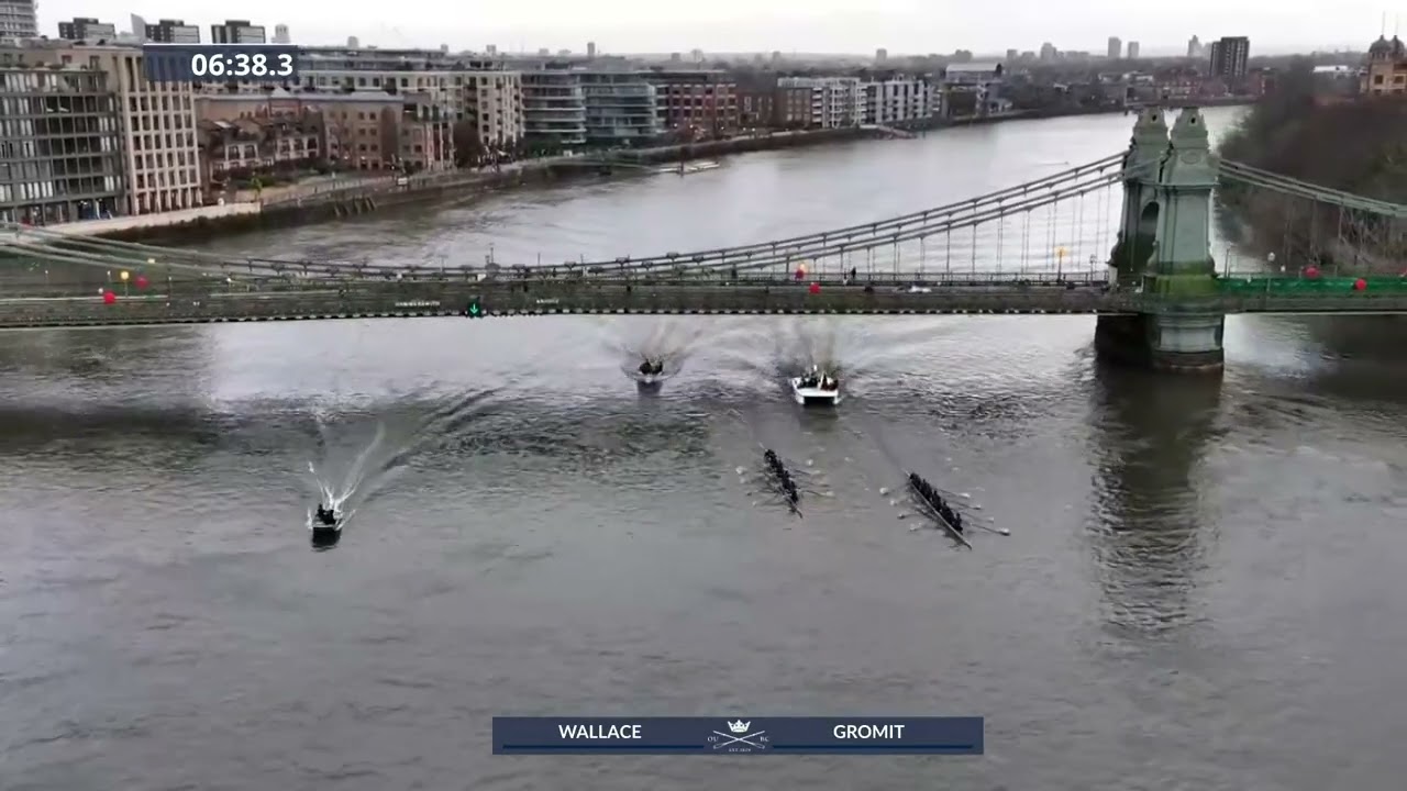 The Boat Race Trial VIIIs, December 2024.