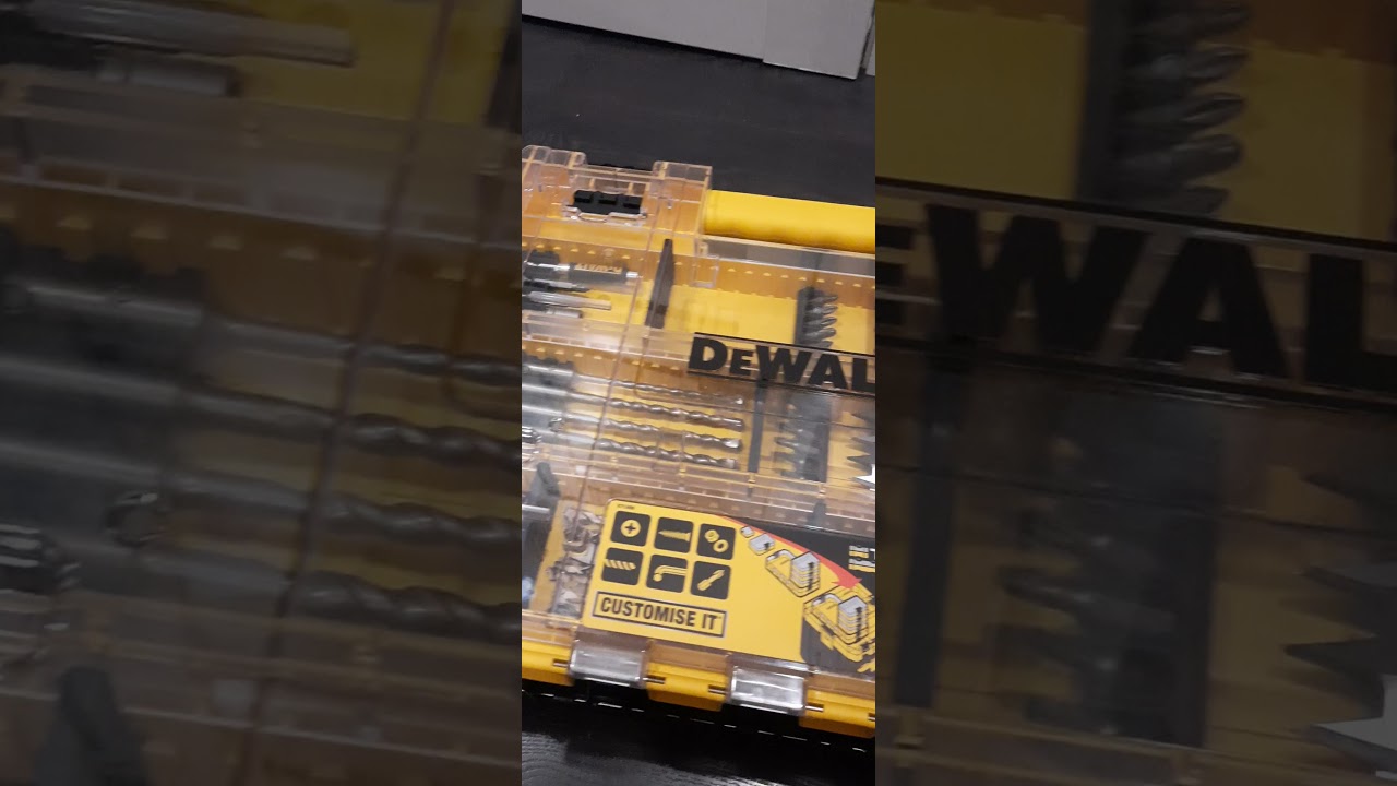 Тест кейса Tstak от DeWalt.