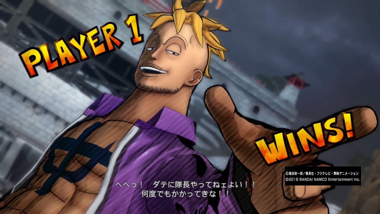 ワンピースバーニングブラッド マルコ コンボ [ONE PIECE BURNING BLOOD Marco combo]