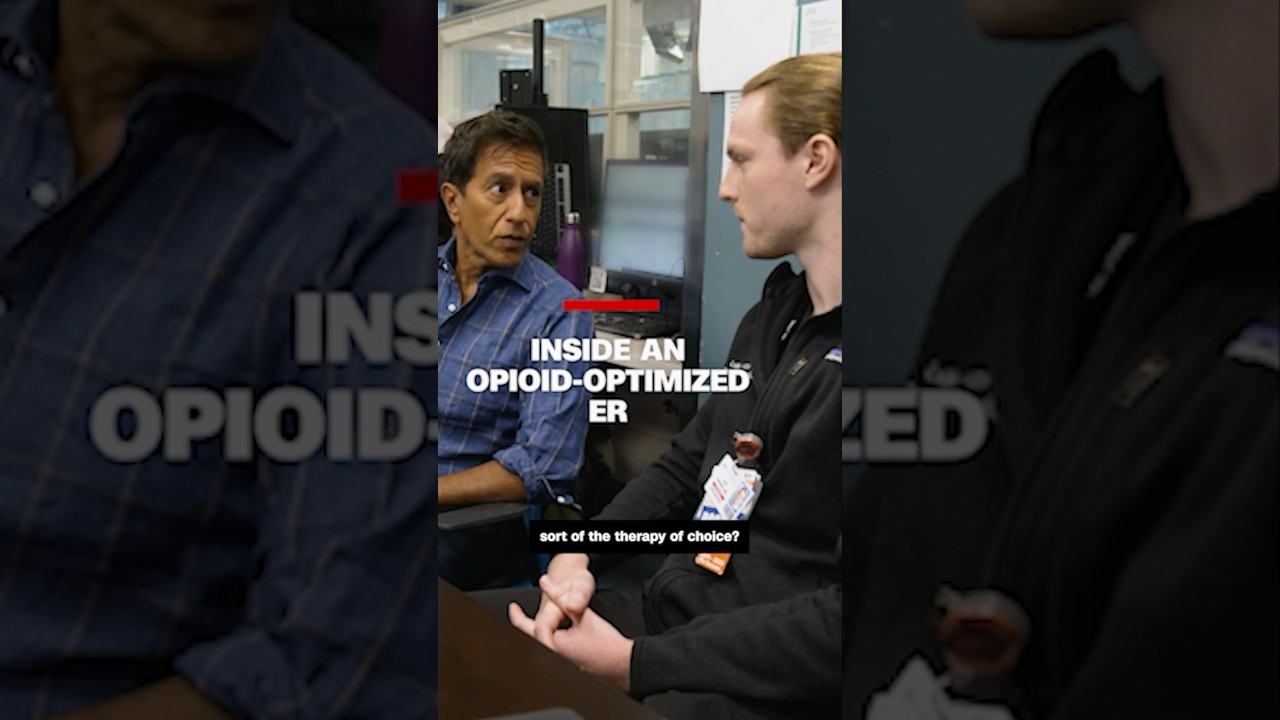How opioids are taking a back seat in one US emergency room