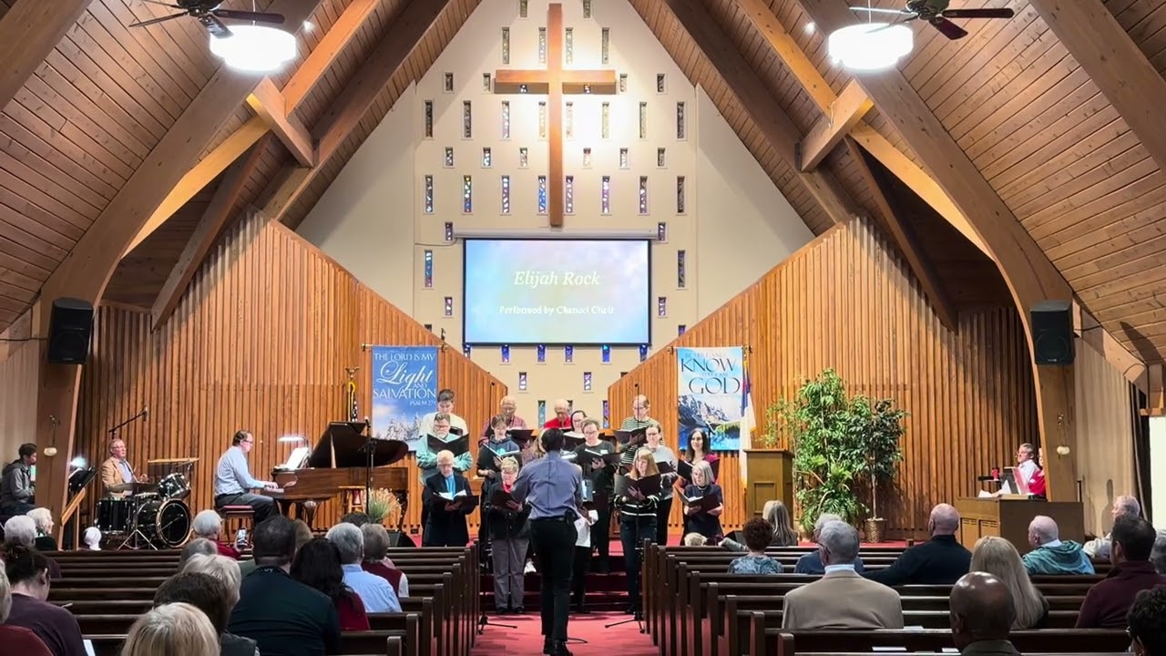 “Elijah Rock!” by the Chancel Choir & Band of Community Christian Church