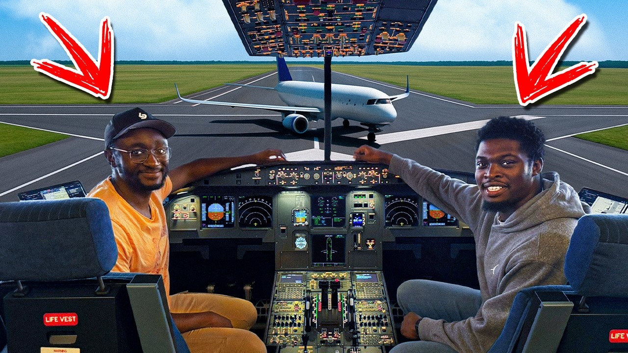 Can Two *FLIGHT SIMMERS* Fly a Real Airbus! (MSFS/ATC)
