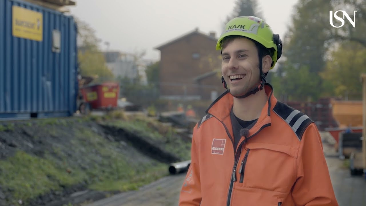 Kristoffer har svennebrev som tømrer og ble ingeniør gjennom Y-veien ved USN