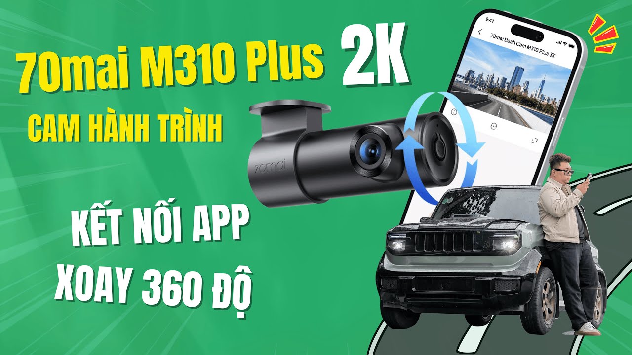 Review 70mai M310 Plus 2K: Camera hành trình trong tầm giá 1 triệu mà làm được quá nhiều thứ
