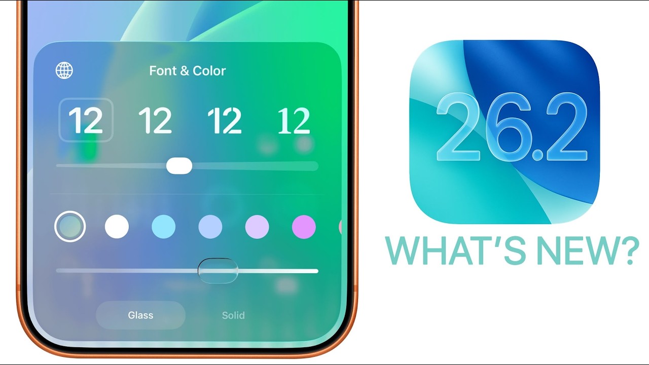 iOS 26.2 Released - What's New?
