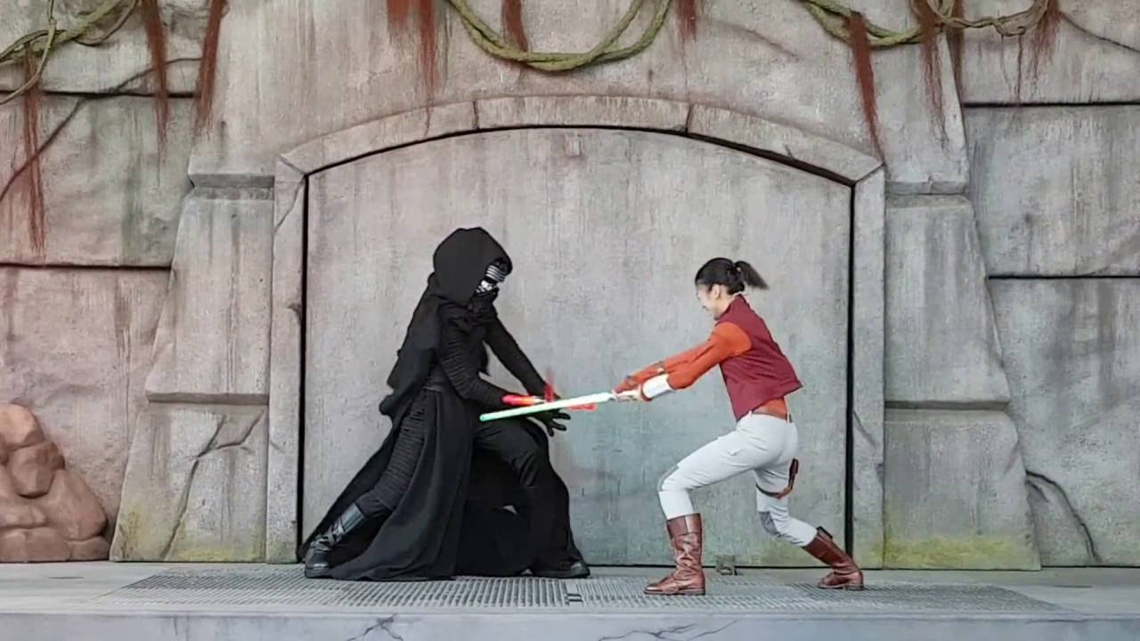 Jedi Training: Trials of the Temple @ Hong Kong Disneyland Jedi Academy Lightsaber Darth Vader