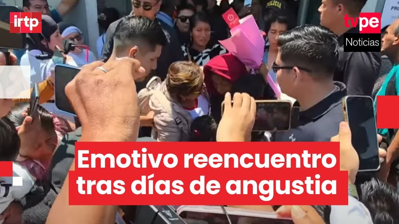 Mujer desaparecida en Piura tiene emotivo reencuentro con su familia