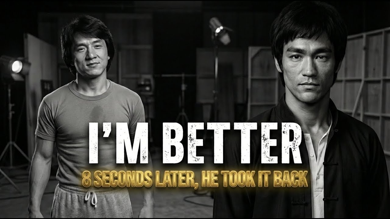 Bruce Lee Was on Set When Jackie Chan Claimed “I’m Better” — 8 Seconds Later, He Took It Back