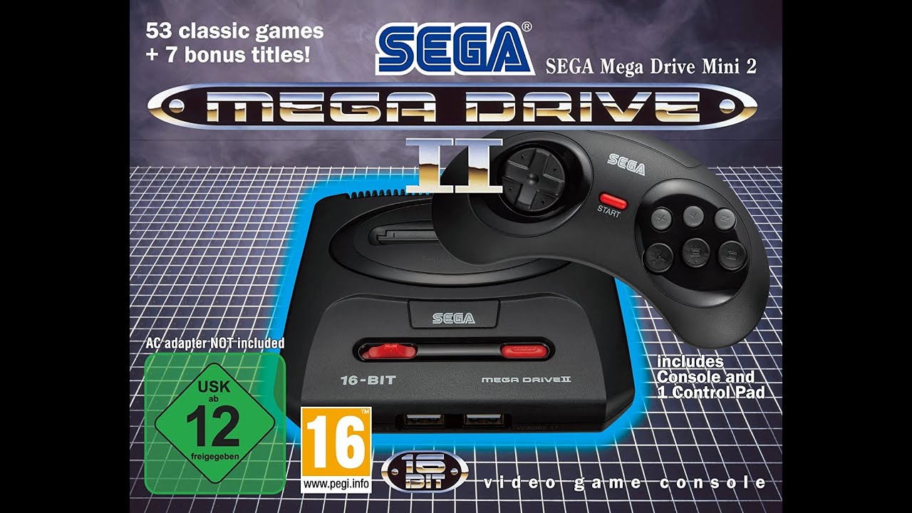 SEGA MEGA DRIVE MINI 2 - PARTE 1/2 - UNBOXING
