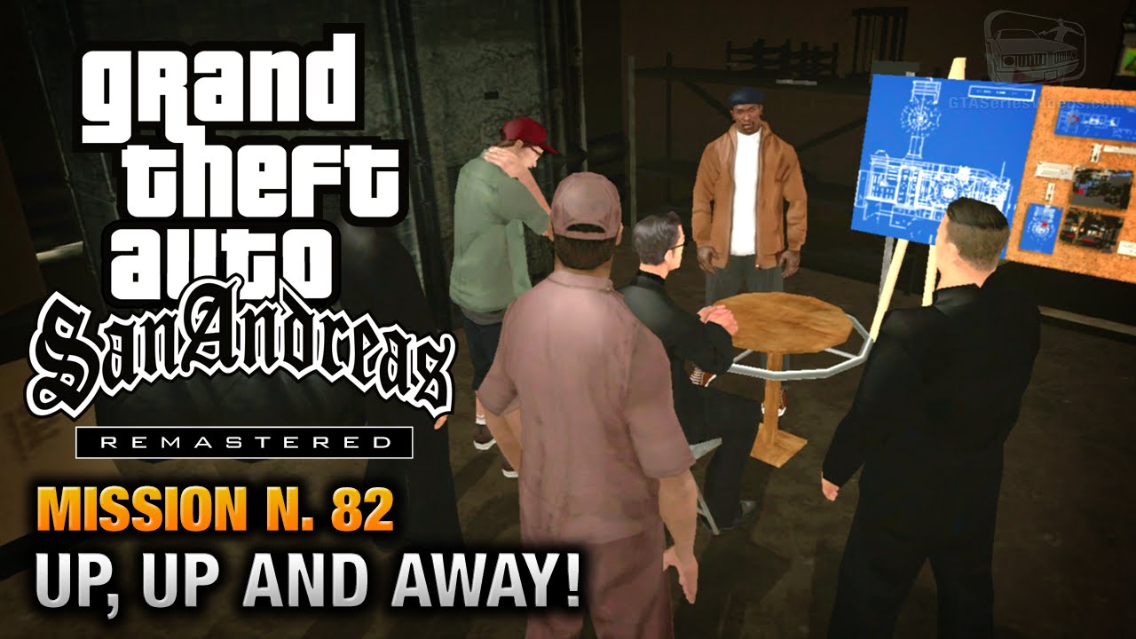 GTA San Andreas Remastered - Mission #82 - Up, Up and Away! (Xbox 360 / PS3)