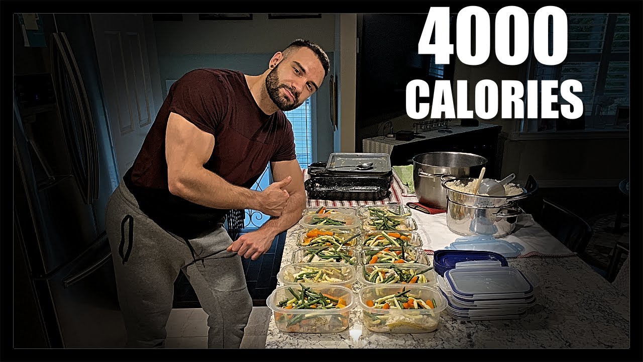 4000 Calories A Day | Meal Plan For Muscle Gain