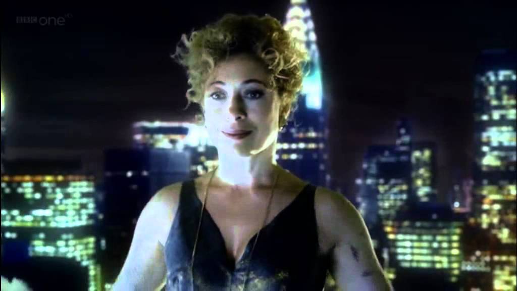 The Doctor and River - Lipstick