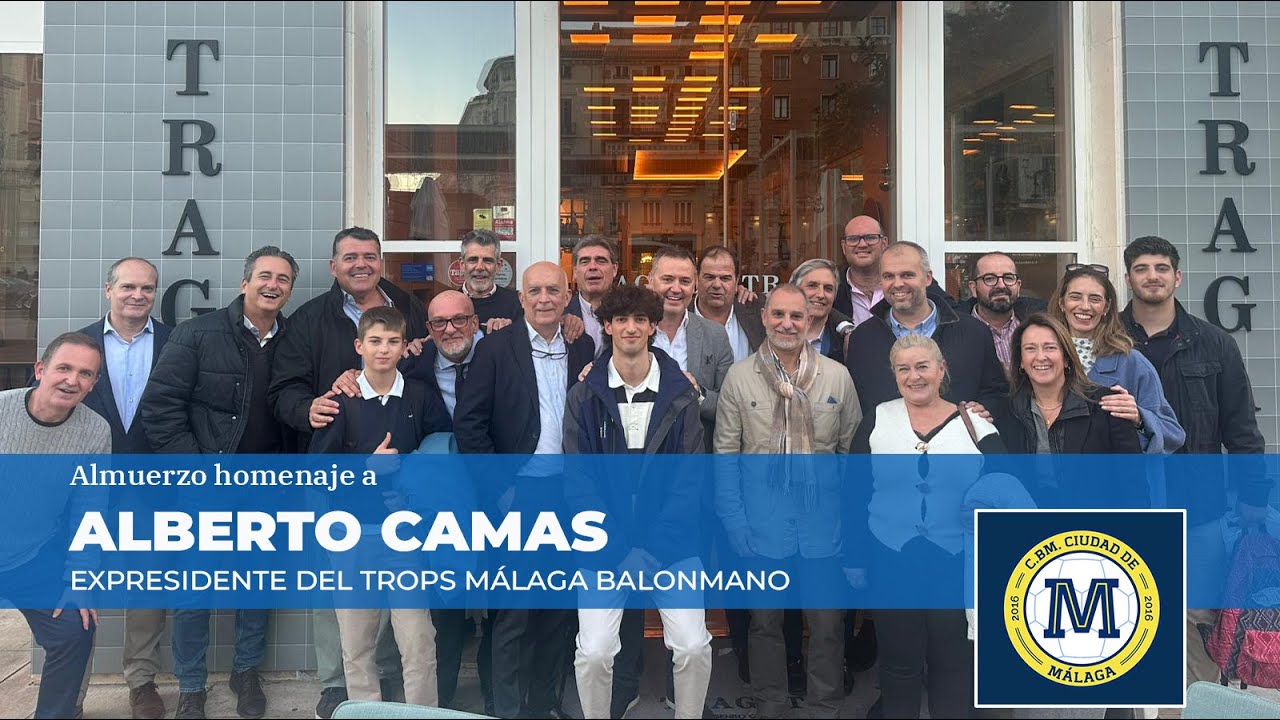 Almuerzo homenaje al expresidente Alberto Camas
