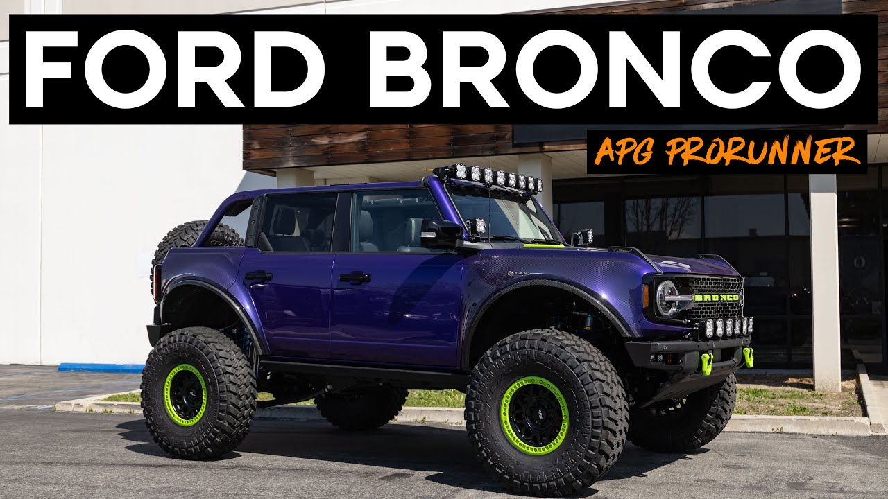 2025 FORD BRONCO CUSTOM BUILD | Bronco Raptor Killer?