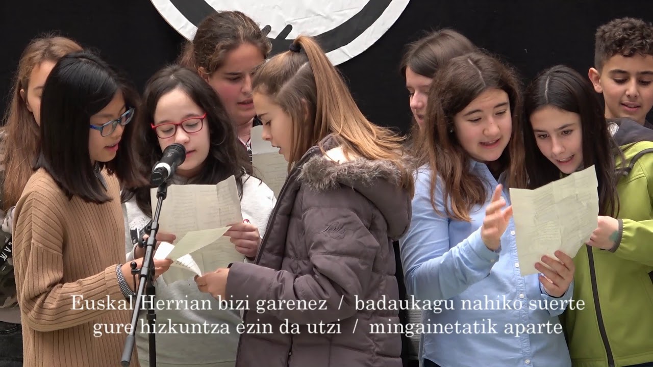 Euskararen Eguna 2017   Bertsolariak   Gernika BHI