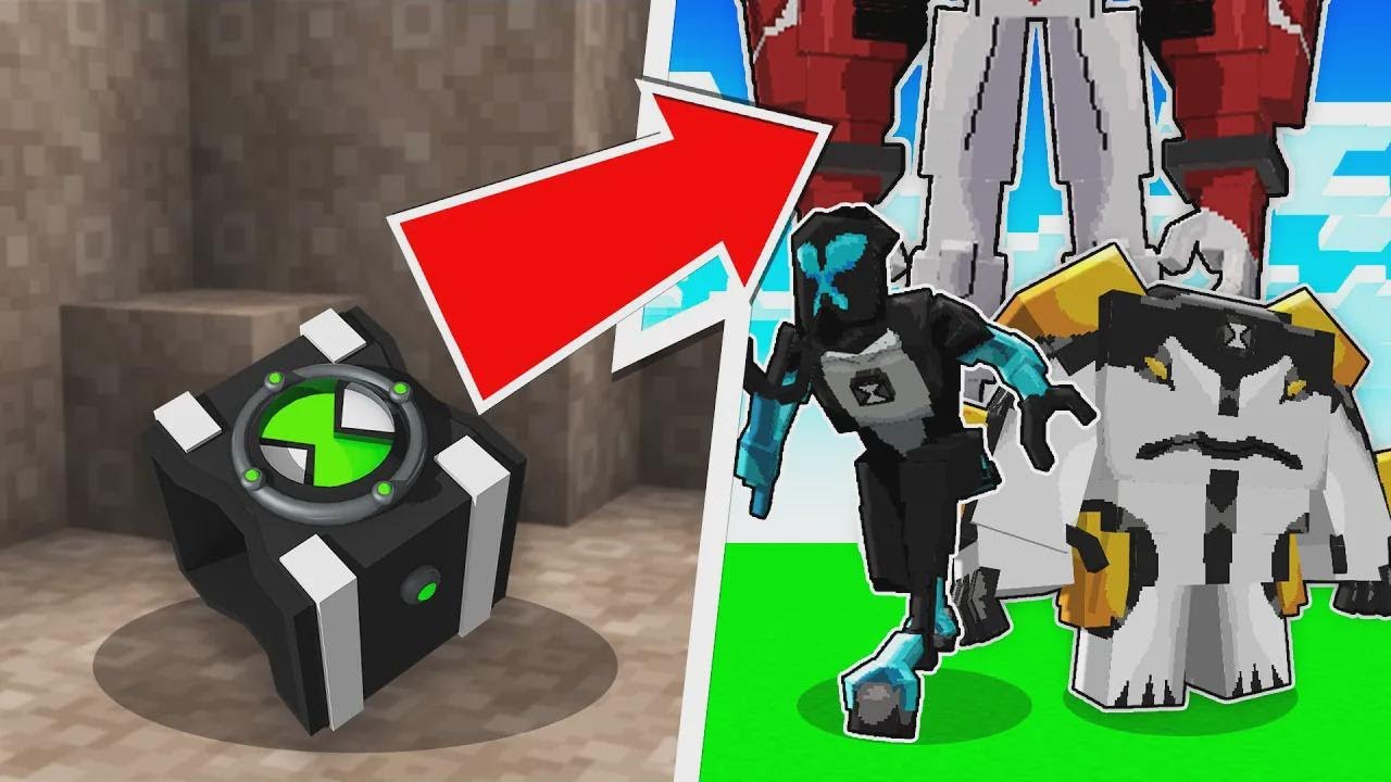 I Built Ben 10’s Omnitrix in Minecraft!