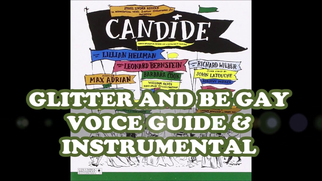 GLITTER AND BE GAY Score Karaoke (Voice Guide & Instrumental)