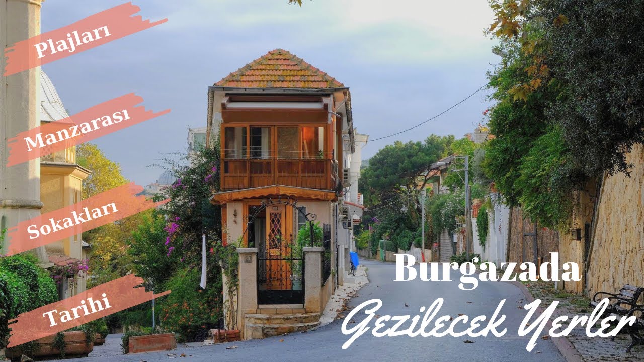 BURGAZADA Gezilecek Yerler I Burgazada Gezisi (Vlog, Gezi Rehberi, Ada Turu)