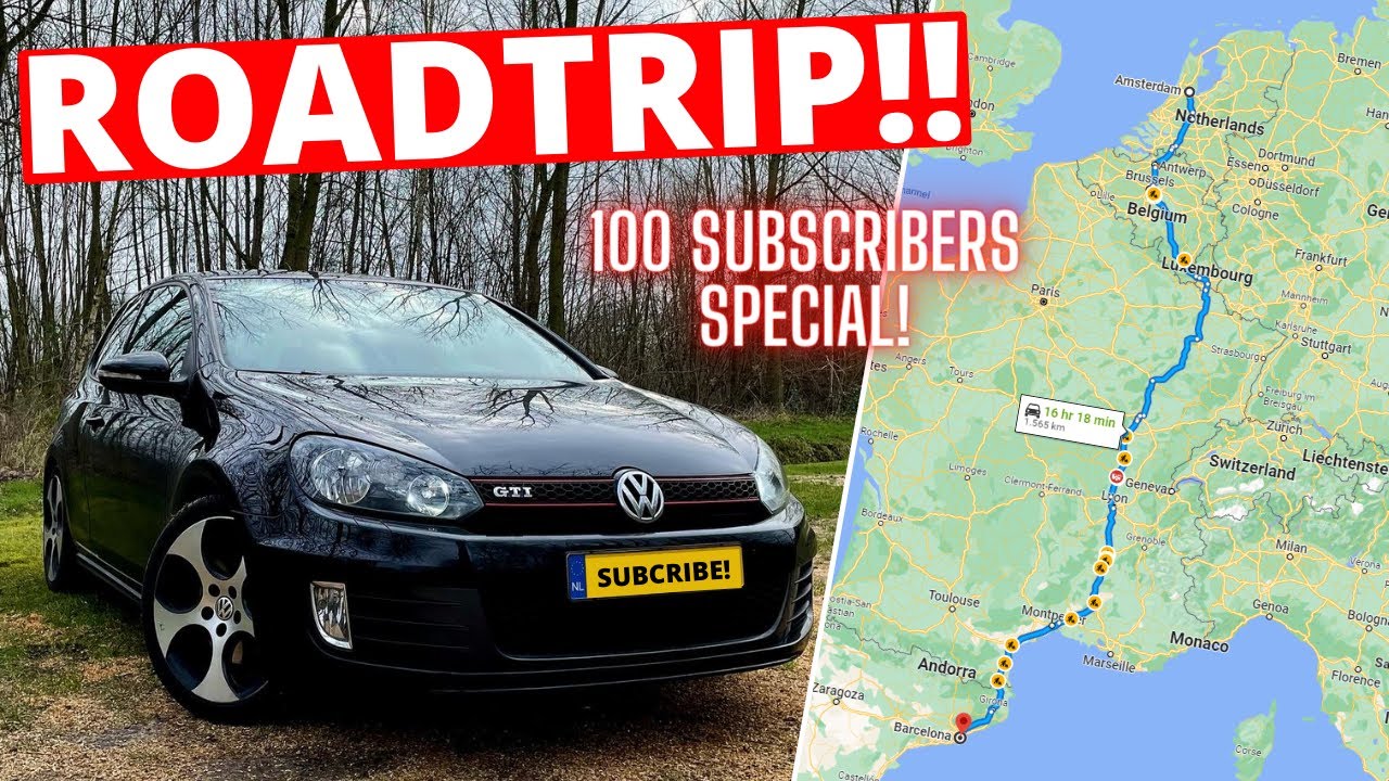 ROADTRIP WITH MY VW GOLF GTI!! *100 SUBSCRIBERS SPECIAL*