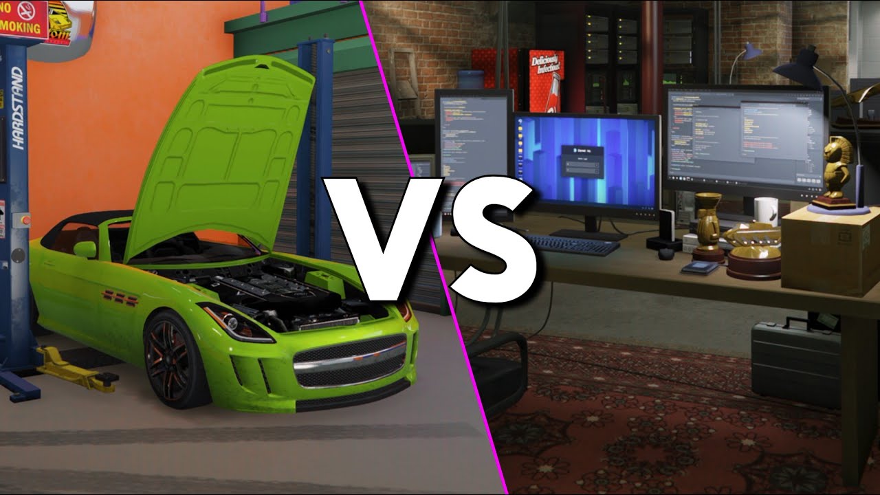 AUTOSHOP vs GARMENT FACTORY | GTA Online