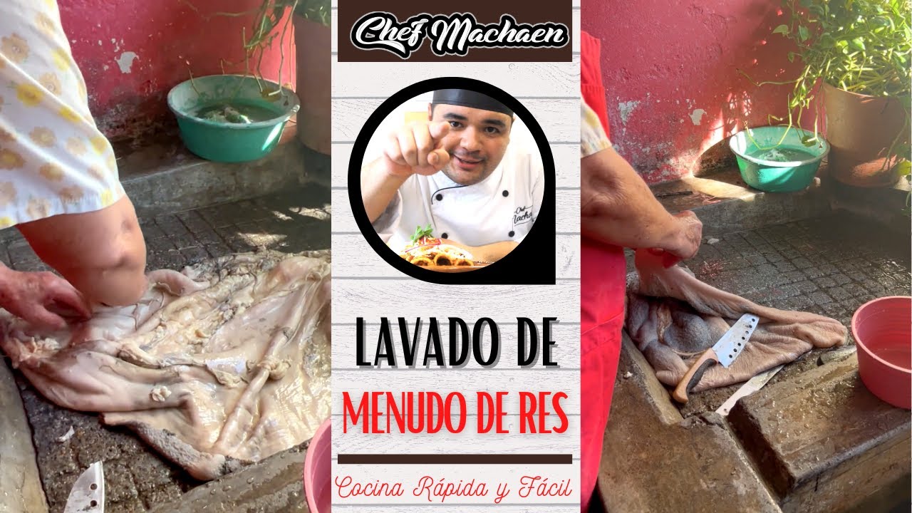 Así se lava la panza de la res para preparar Menudo, sin cal ni químicos 🐮🇲🇽 Parte 5