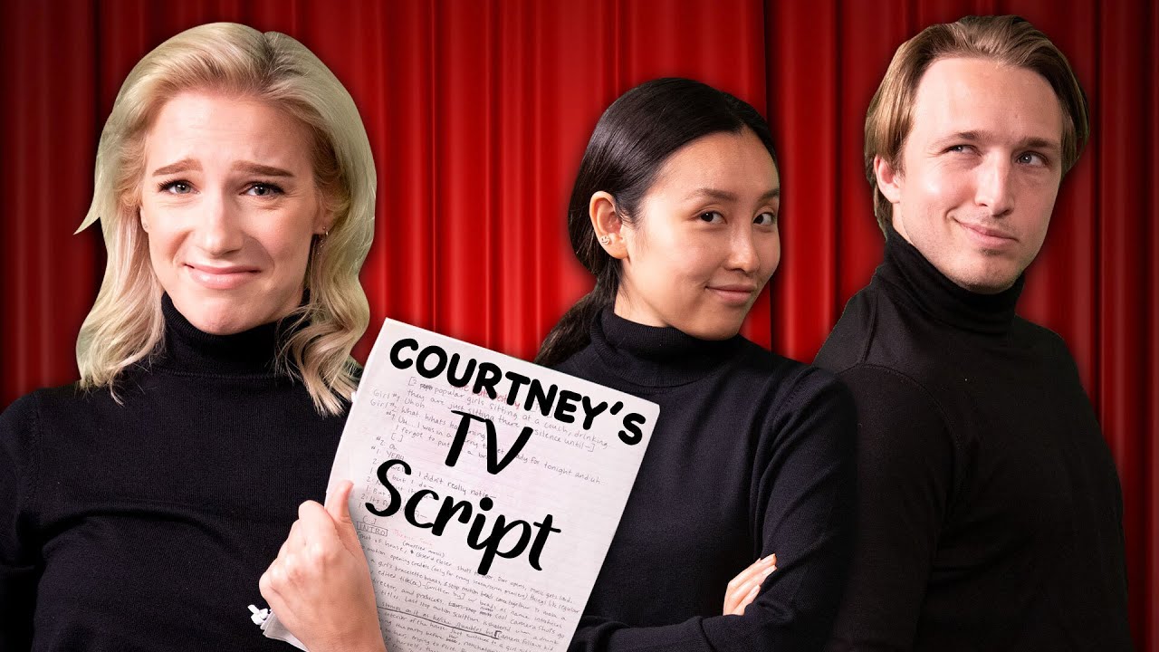 Acting Out Courtney's High School TV Script