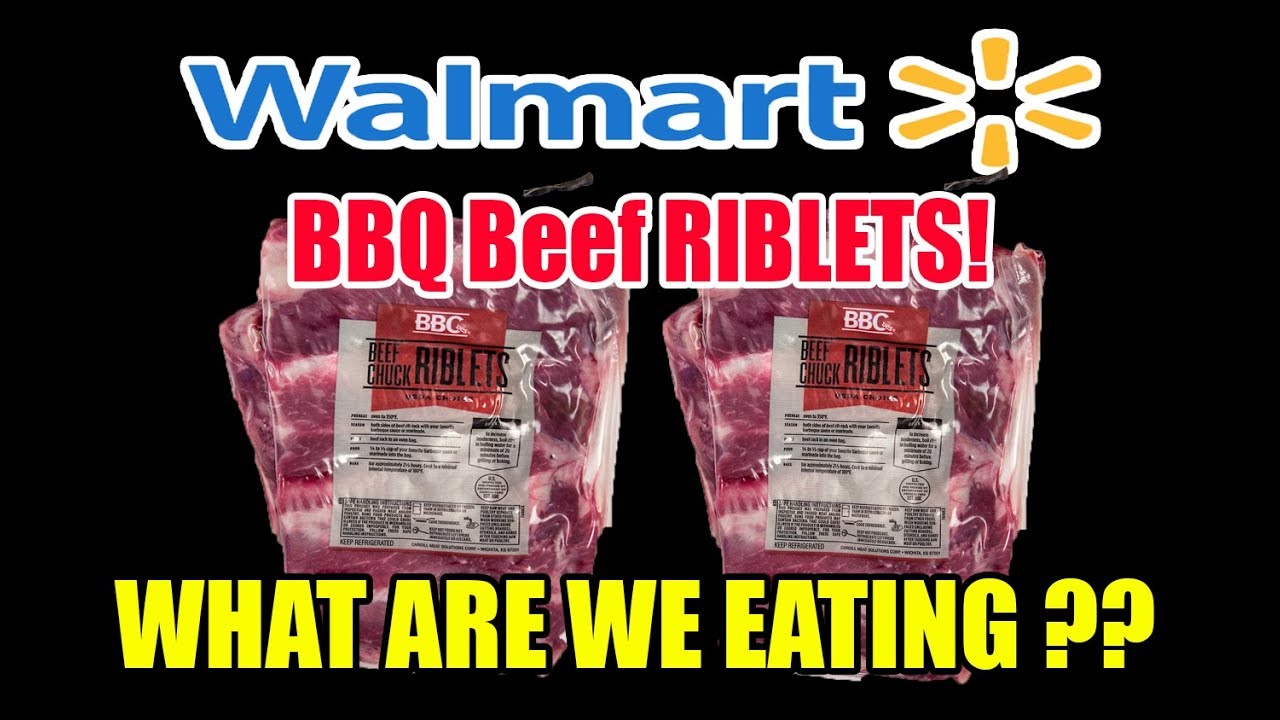 Walmart BBQ Beef RIBLETS!! - WHAT ARE WE EATING?? - The Wolfe Pit