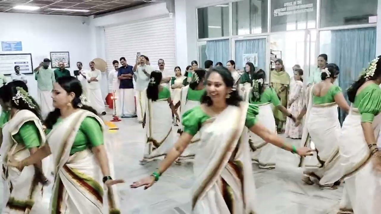 2025 ഹൃദയം കവർന്ന തിരുവാതിര -  -എൻജിനീയേഴ്സ്  ഓണം 2025 @ 400kV Substation Madakkathara 