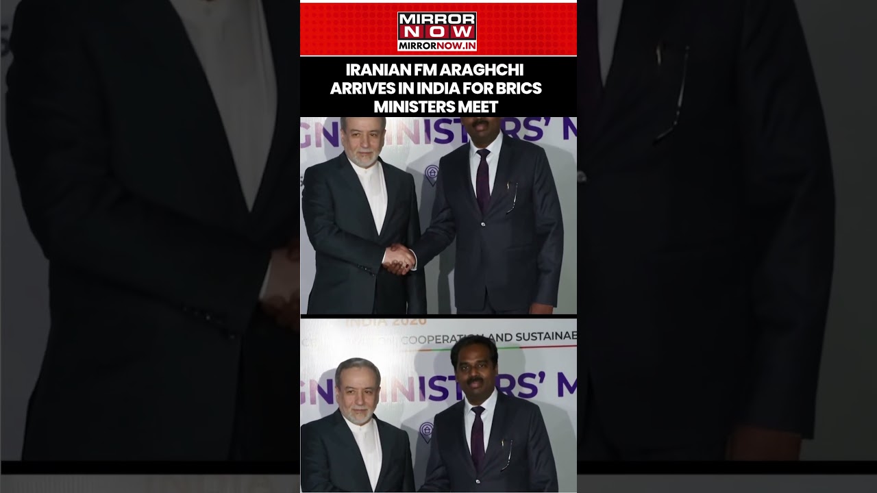 Iranian FM Araghchi Arrives In India For BRICS Summit To Bolster Ties | Watch #shorts