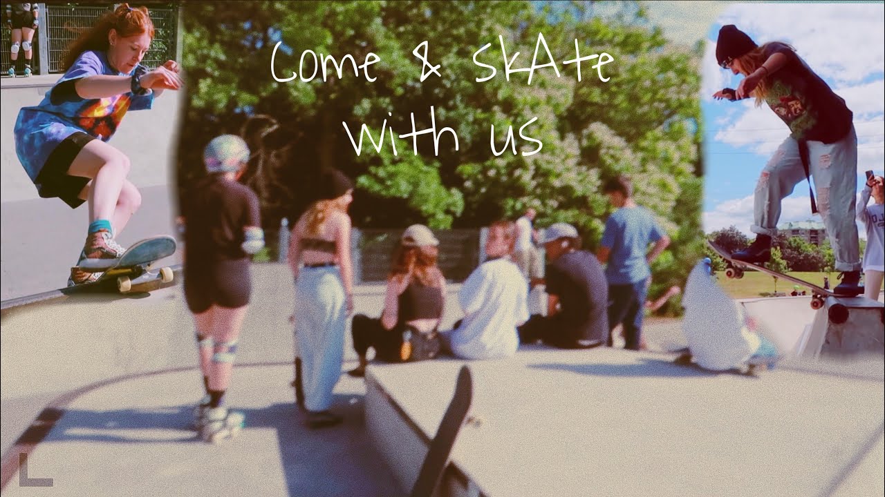 Friends Trip Skateboarding - BIG drop in, rock to fakies, transition !