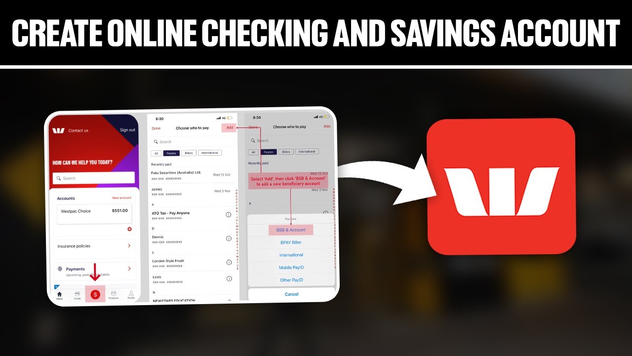 How To Create Westpac Australia Online Checking And Saving Account ! (Full Tutorial)
