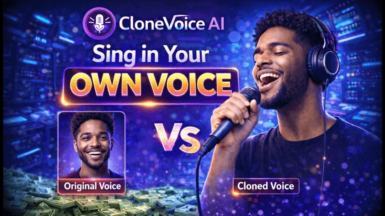 CloneVoice.ai v3 - Sing in Your Own Voice Feature Tutorial