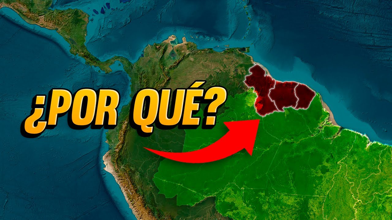 ¿Por qué hay 3 Guayanas?