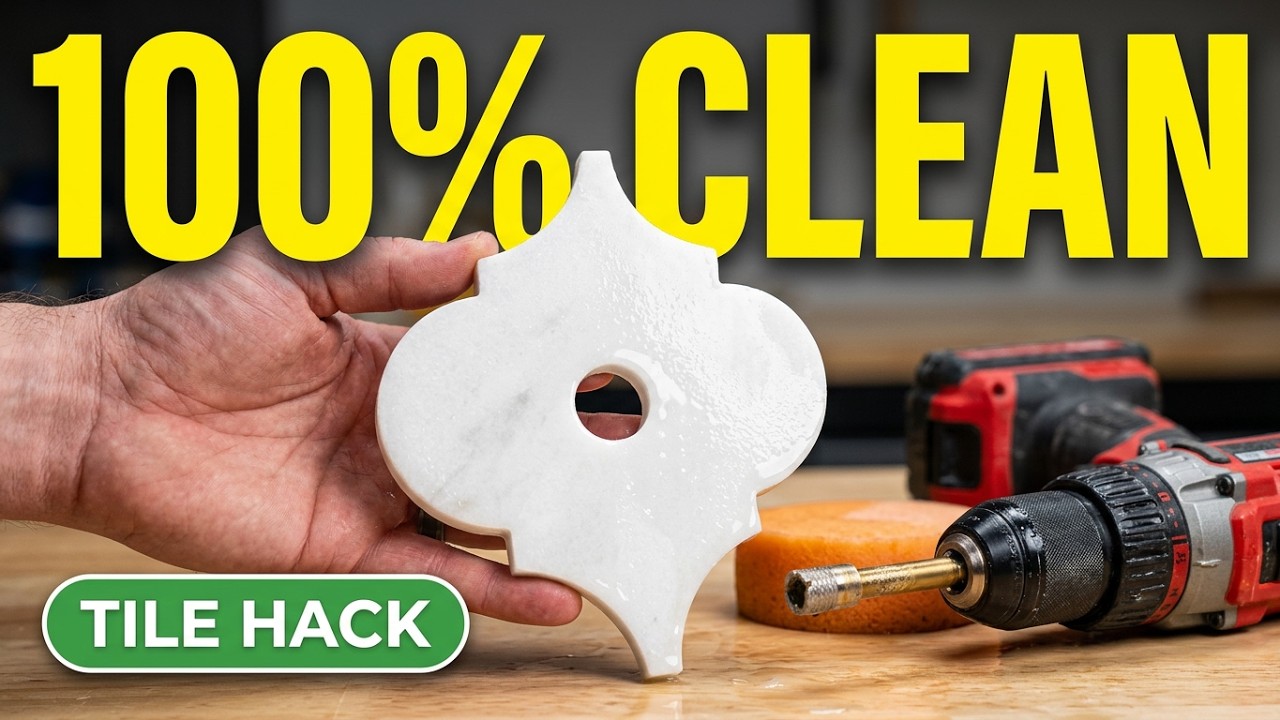 How To Drill Porcelain And Marble Tile Without Chipping Or Cracking