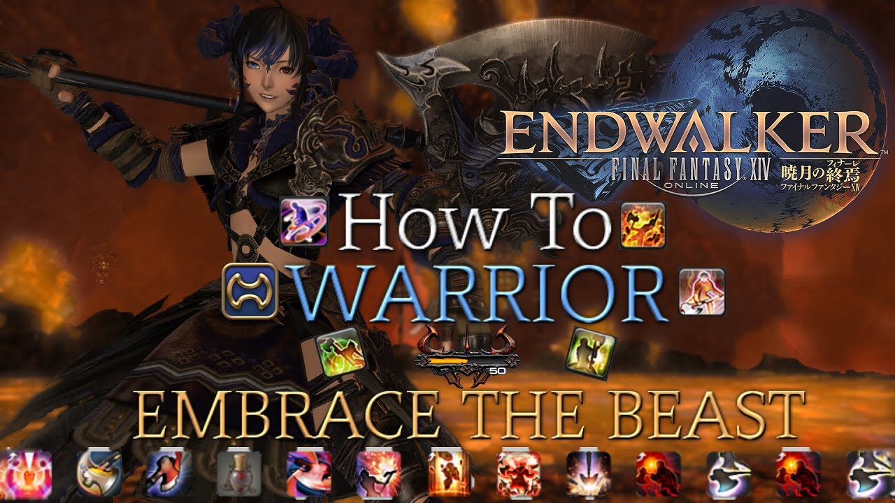FFXIV Endwalker: Level 90 Warrior Guide Opener, Rotation, Stat Priority & Playstyle etc [Outdated]